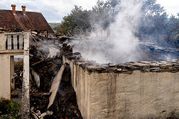 Professional Fire Damage Removal technician working in Florence, AZ
